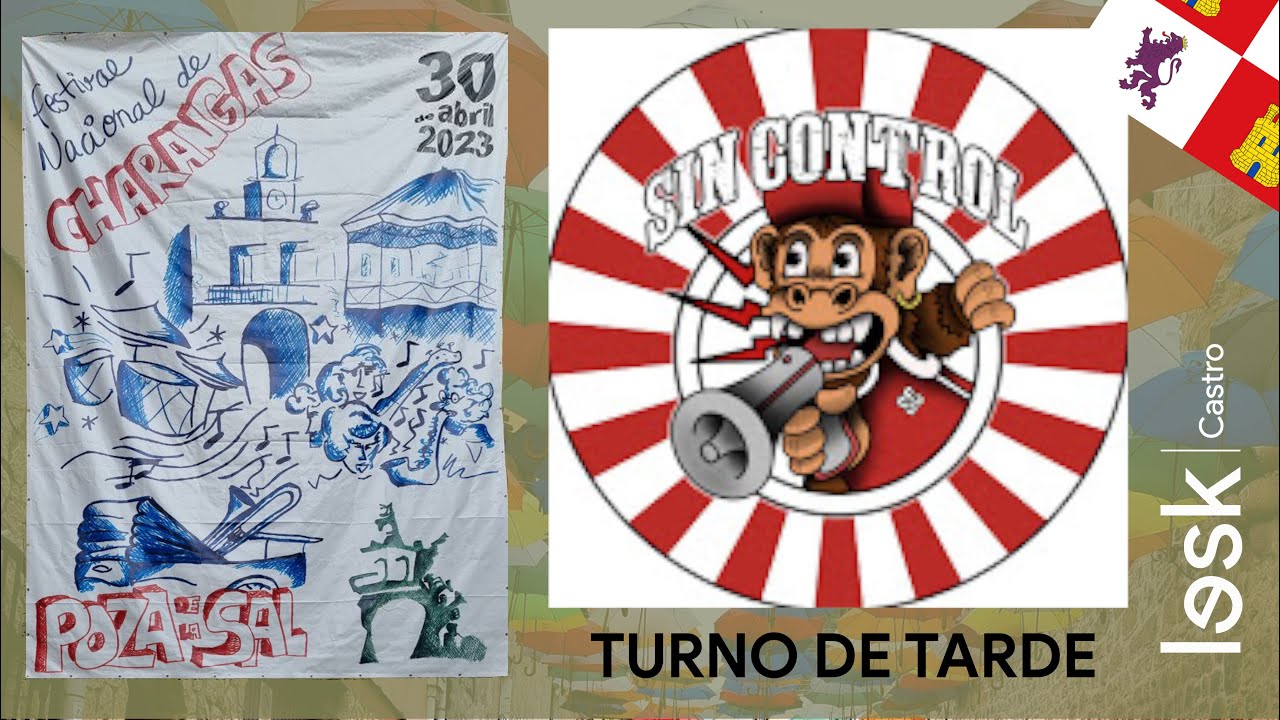 🥁 Charanga Sin Control 🪇 | Turno tarde | Festival Charangas Poza de la Sal 2023  | #charangasPoza