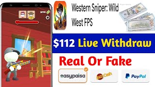 Western Sniper: Wild West FPS Western Sniper:Wild West FPS Gameplay Walkthrough Part 1 (iOS Android) screenshot 4