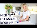 EVENING CLEANING ROUTINE OF A MUM / MOM  |  NIGHTLY CLEANING  EMILY NORRIS