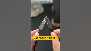 CÁP SẠC NHANH ĐA NĂNG 4IN1 CHÍNH HÃNG