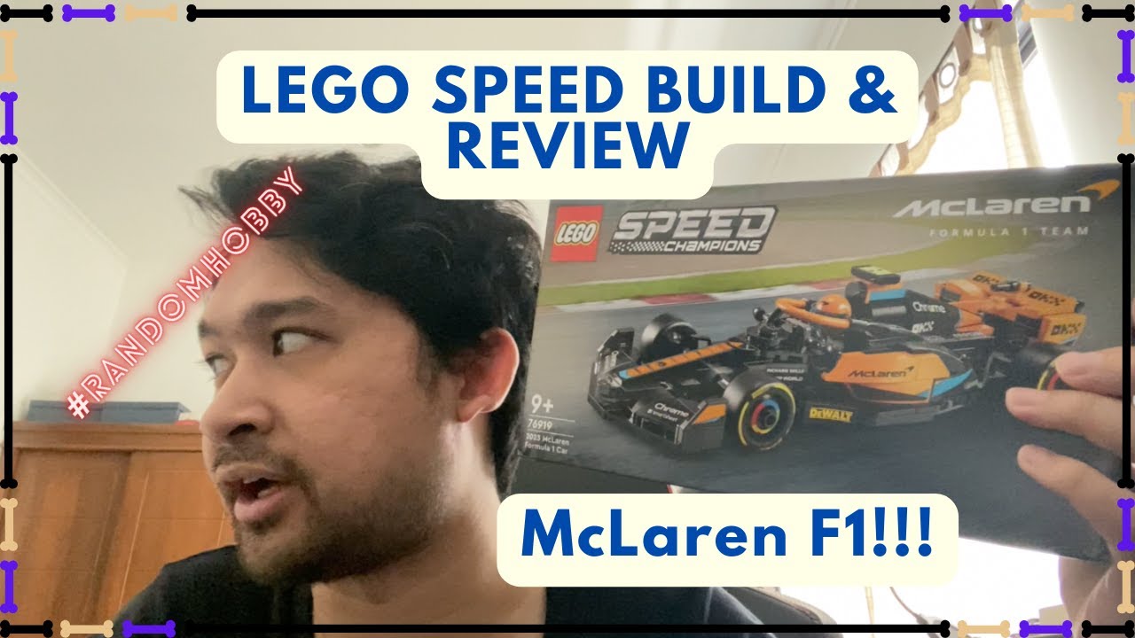 LEGO Speed Champions McLaren Formula 1 - LEGO Speed Build Review Indonesia