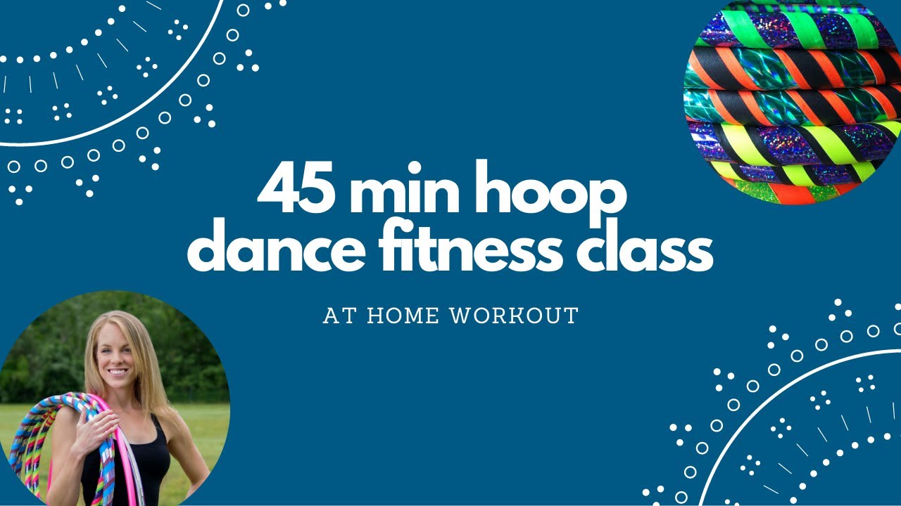 45 Minute Hoop Dance Fitness Class | April 14th | At Home Workout | Hula Hoop Cardio