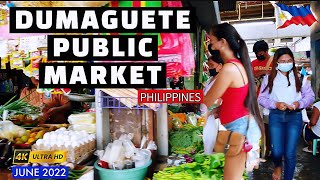 [4K ] ▶  #DUMAGUETE CITY #PUBLIC #MARKET Virtual #Walking #Tour | #Philippines