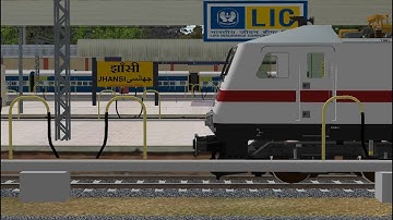 Gatimaan Express Departure from Jhansi | indian train Simulator