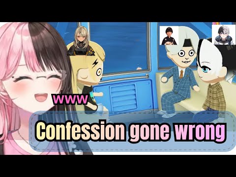 Hinano Laughs Uncontrollably at Confession Gone Wrong 【VSPO】
