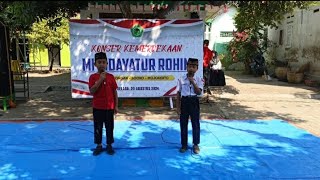 Cuplikan Sholawat Jibril oleh Fatikh dan Hannan