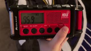 LWX SVR On WXM42 and FM stations. (3/16/25)