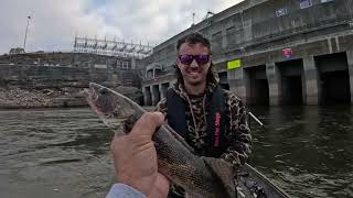 Fishing Old Hickory Dam In Nashville Tennessee