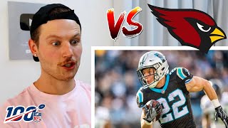 Rugby Player Reacts to CHRISTIAN MCCAFFREY vs ARIZONA CARDINALS 2019 NFL Week 3 Highlights!