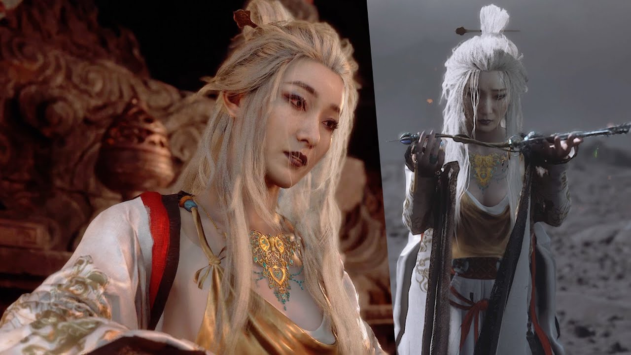 Princess Iron Fan Rakshasi All Cutscenes (Chinese Dub) Black Myth