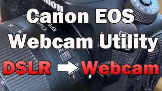 How to install Canon EOS Webcam Utility Beta on Windows | Google Chrome Settings DSLR Camera Webcam screenshot 5