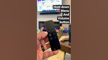 How to pair the apple remote to your Apple TV if your remote stopped working.