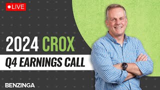 🔴 WATCH LIVE: Crocs Q4 2024 Earnings Call | $CROX