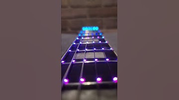 Thumbnail of Don’t fret, it’s Friday 😅🎸 #guitar #guitarists #leds #rainbow #frets #fretzealot #friday #music