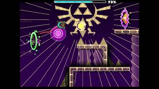 Geometry Dash: Gold Temple By: Serponge (All Coins) (Medium Demon)