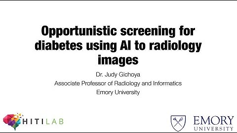 Opportunistic Screening for Diabetes Using Artificial Intelligence Applied to Radiology Images