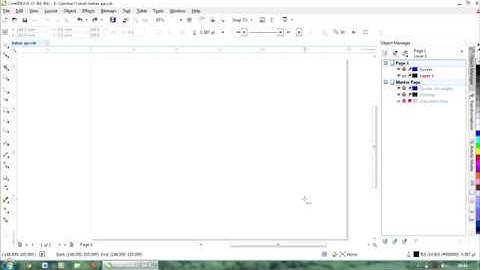 Coreldraw #4 untuk pemula cara menggunakan freehand pen dan 3 point curve
