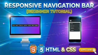 Desktop से Mobile तक Perfect Navbar कैसे?