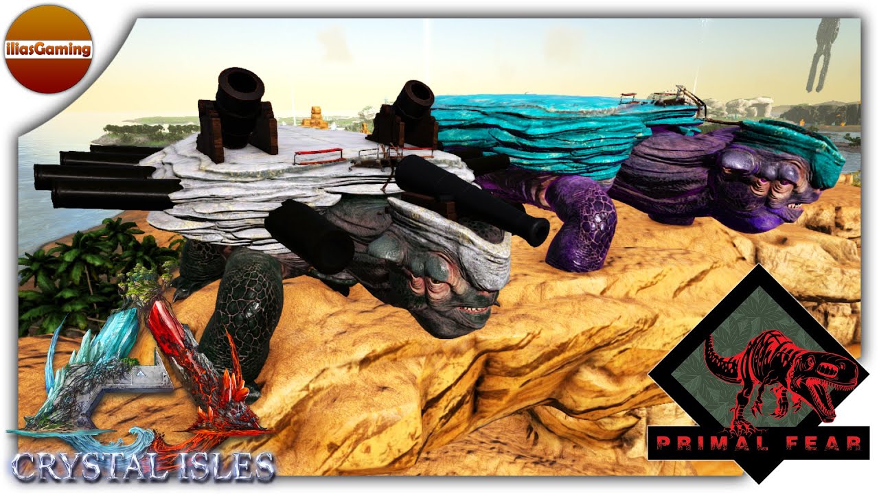 Κάνουμε tame Tropeognathus και Megachelon! ARK Crystal Fear. E42 YouTube