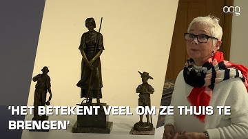 Canadese bevrijder nam drie beelden mee uit Stad, dochter brengt ze na 80 jaar terug