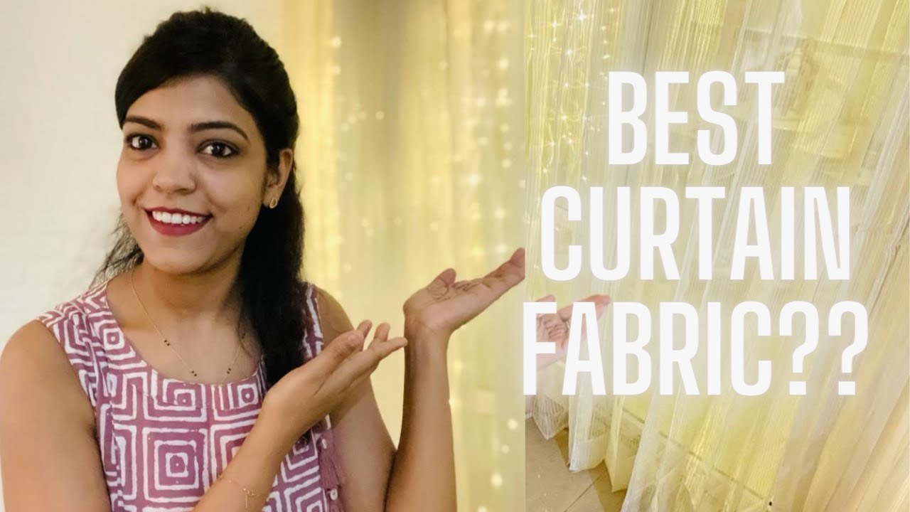 BEST CURTAIN FABRIC// WHICH ONE TO CHOOSE??
