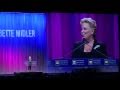 Bette Midler presents Pink with HRC's Ally for Equality Award