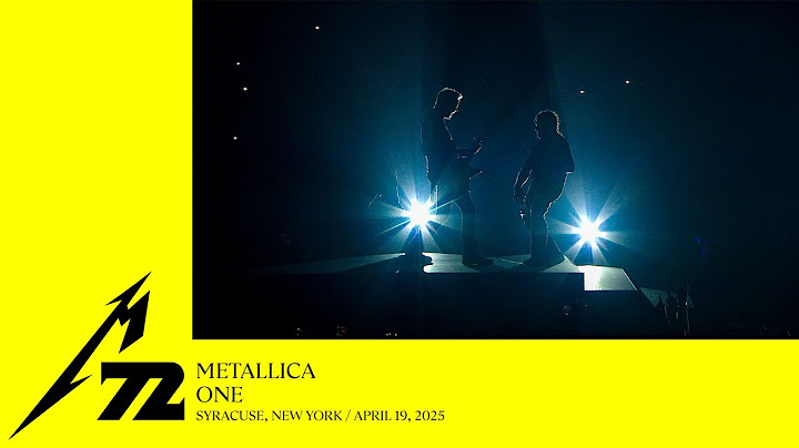 Metallica: One (Syracuse, NY - April 19, 2025)