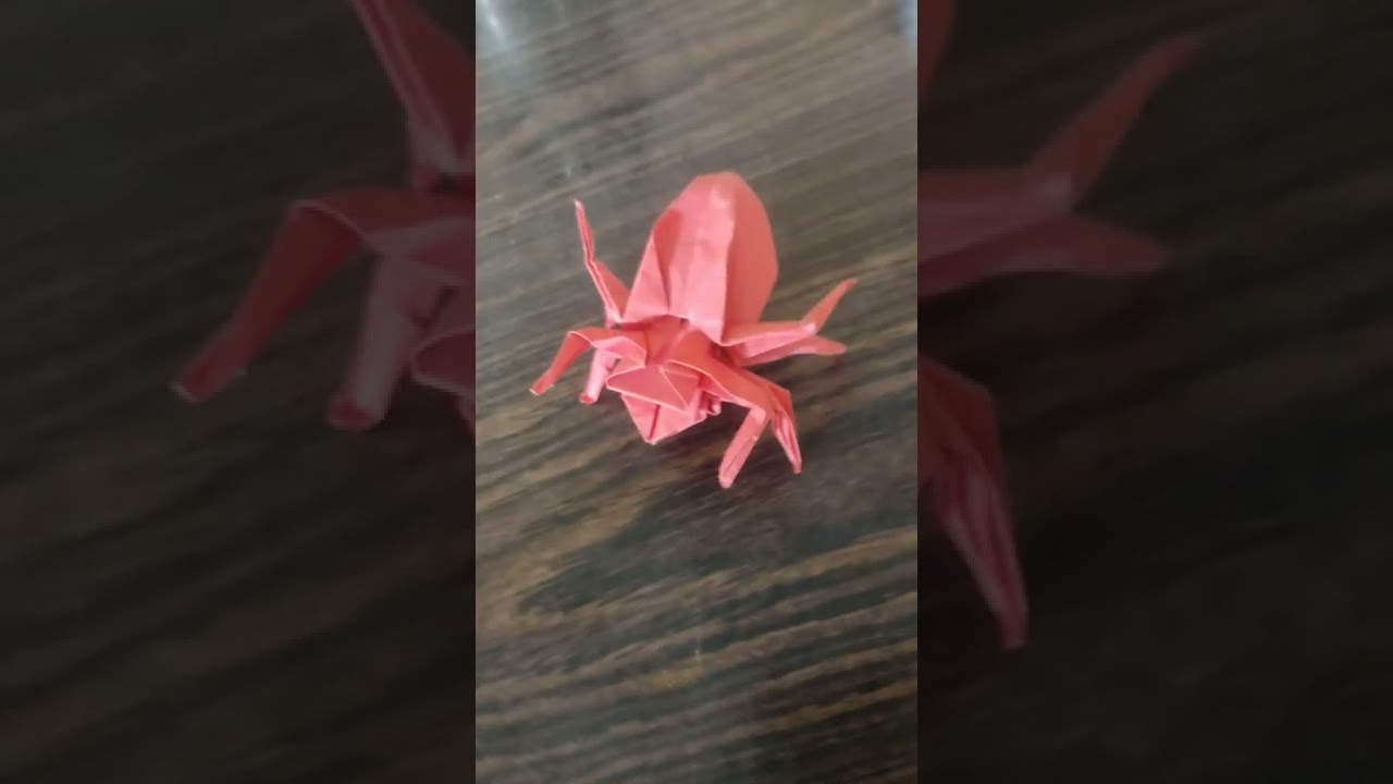 Origami spider traditional edition