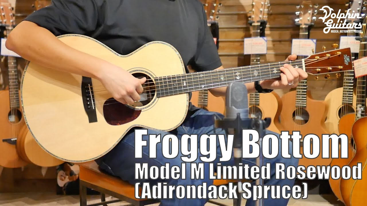 Froggy Bottom Model M Limited Rosewood (Adirondack Spruce) Demo