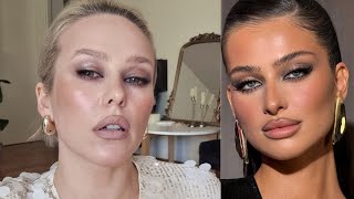 картинка: Раскрываю секреты визажистов! Макияж звезды: повторяю мэйк с МК Николеты. 