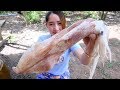 Yummy Giant Squid Soup Cooking - Giant Squid Recipe - Cooking With Sros