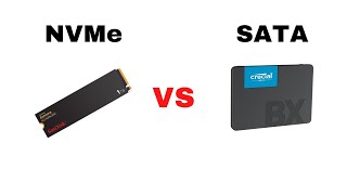 SATA vs NVMe