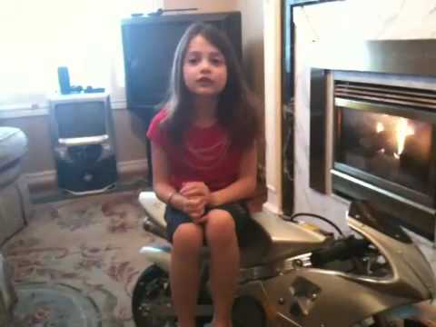 8 Year Old Singing without U by Tyna Q