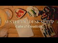 Aesthetic Desk Setup for Drawing ✨| How I Set Up My Art Space for Calm &amp; Creativity