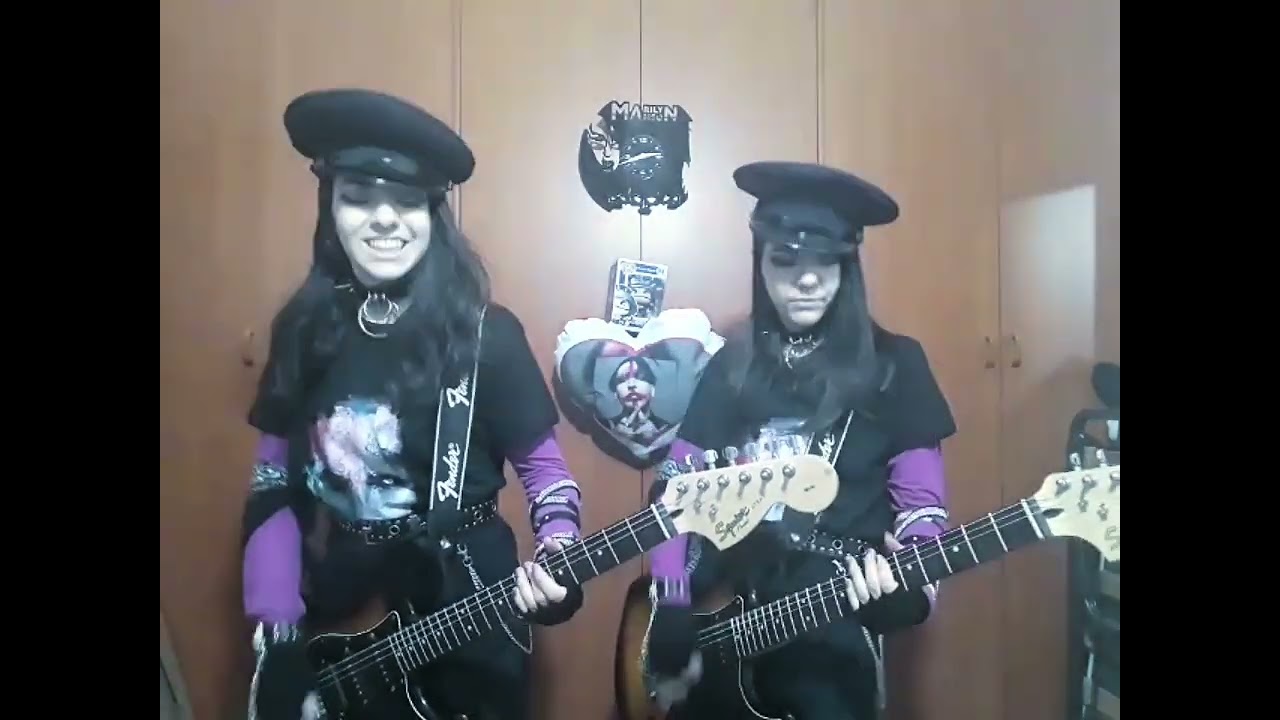 Marilyn Manson - The Beautiful People - KILL4ME (Birthday guitar cover)