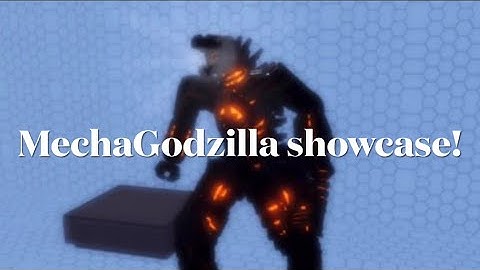MechaGodzilla 2021 showcase! (Roblox: Project Kaiju 4.0)
