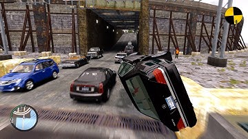GTA 4 Crash Testing Real Car Mods Ep.63