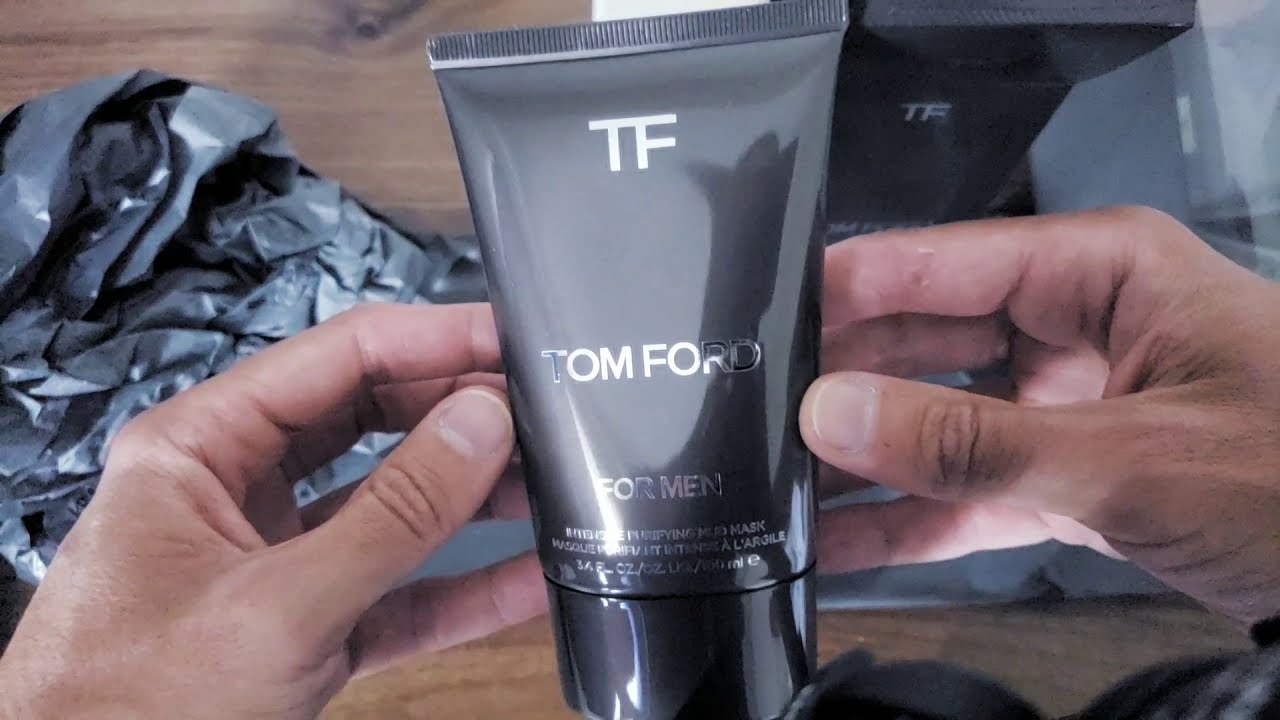 Tom Ford Intensive Purifying Mud Mask unboxing YouTube