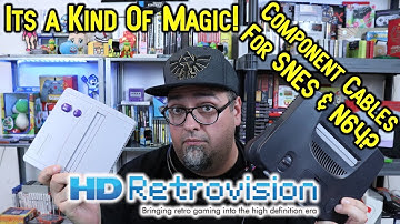 What Is This Magic? HD Retrovision Component Cables For SNES & N64!