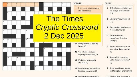 The Times Cryptic 29402