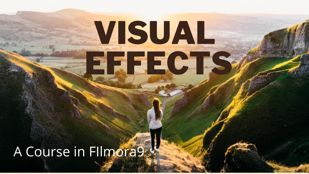 How to apply visual effects to part of video in Filmora9 - YouTube