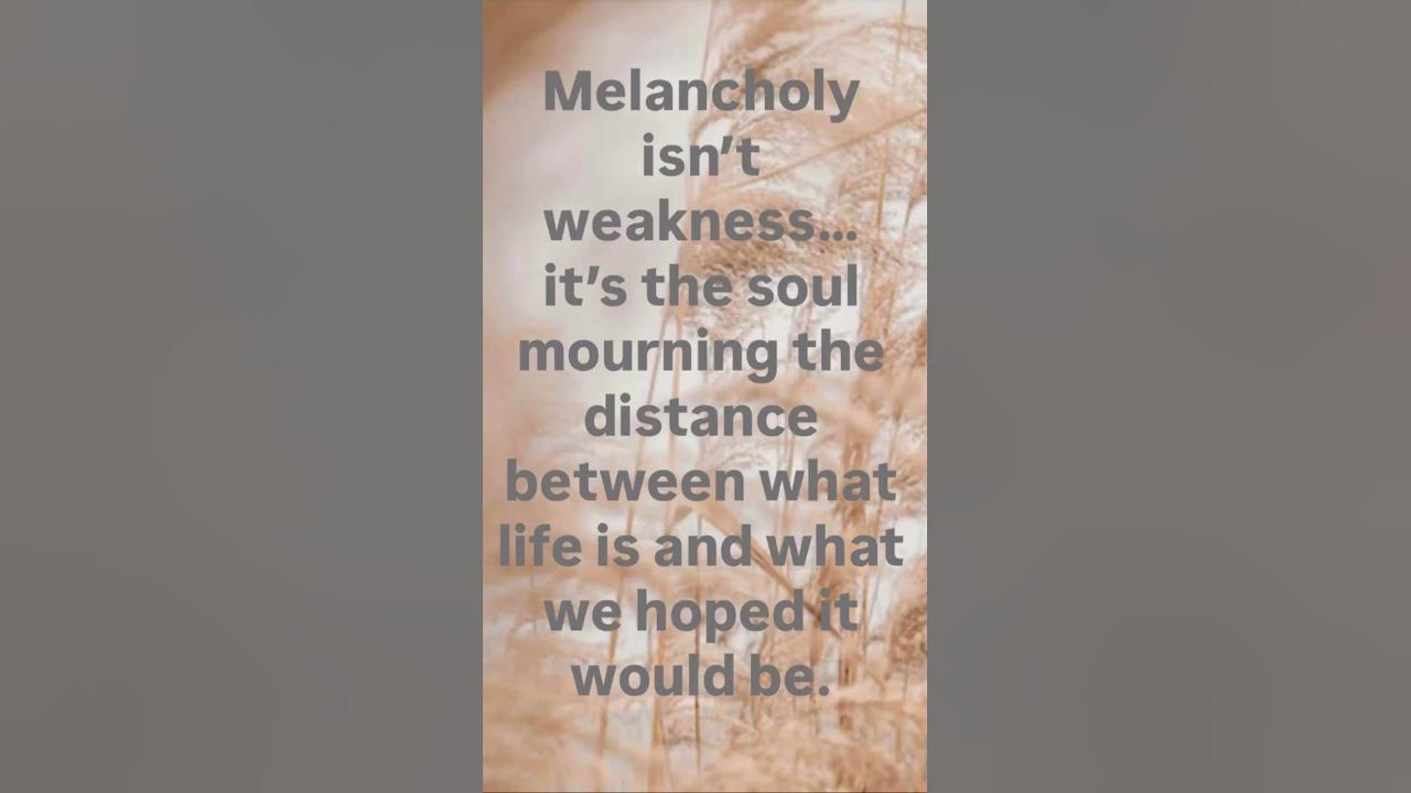 #Melancholy is the #soul #mourning (Song Credits: Afusic) #shorts #viralvideo #trending #ytshorts