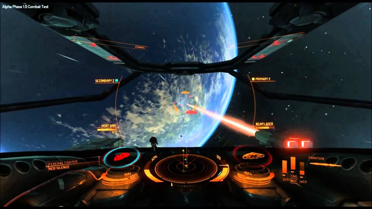 Elite Dangerous Alpha, Anaconda Fight (Losing this time) YouTube