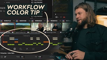 Color Grading Workflow Tip -  Timeline Layers, Clip Colors and Flags