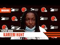 Kareem Hunt: "I pride myself on being a back who can do it all. I've worked on that my whole life."