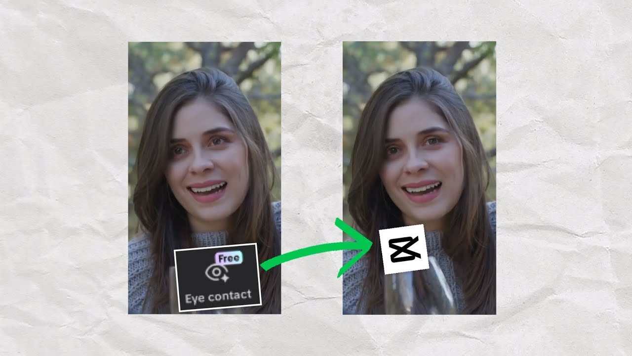 How to Use Eye Contact Correction in CapCut - Easy Tutorial! - YouTube