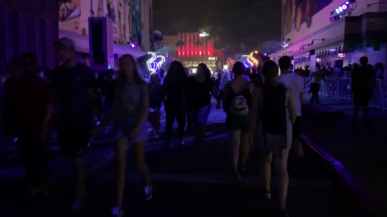 HHN29 scare zone walkthrough “Anarcade” 2019