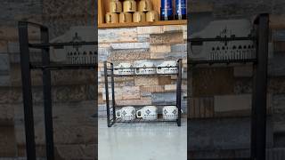 Modern Kitchen Storage Organizer Rack🌸 #kitchen #viral #shorts #hack #viralproducts
