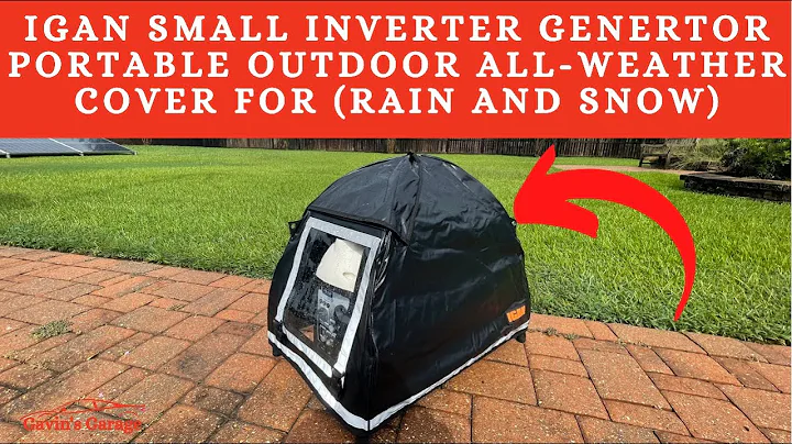 Protect Your Inverter Generator from Rain and Snow with IGAN Cover