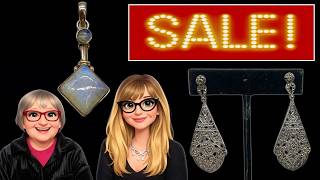 Old Jewelry Bakelite ! Sterling Silver ! Antique ! Mod !  HAUL